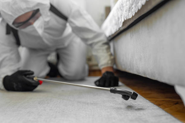 Professional Emergency Pest Control technician working in Lake Norman of Catawba, NC